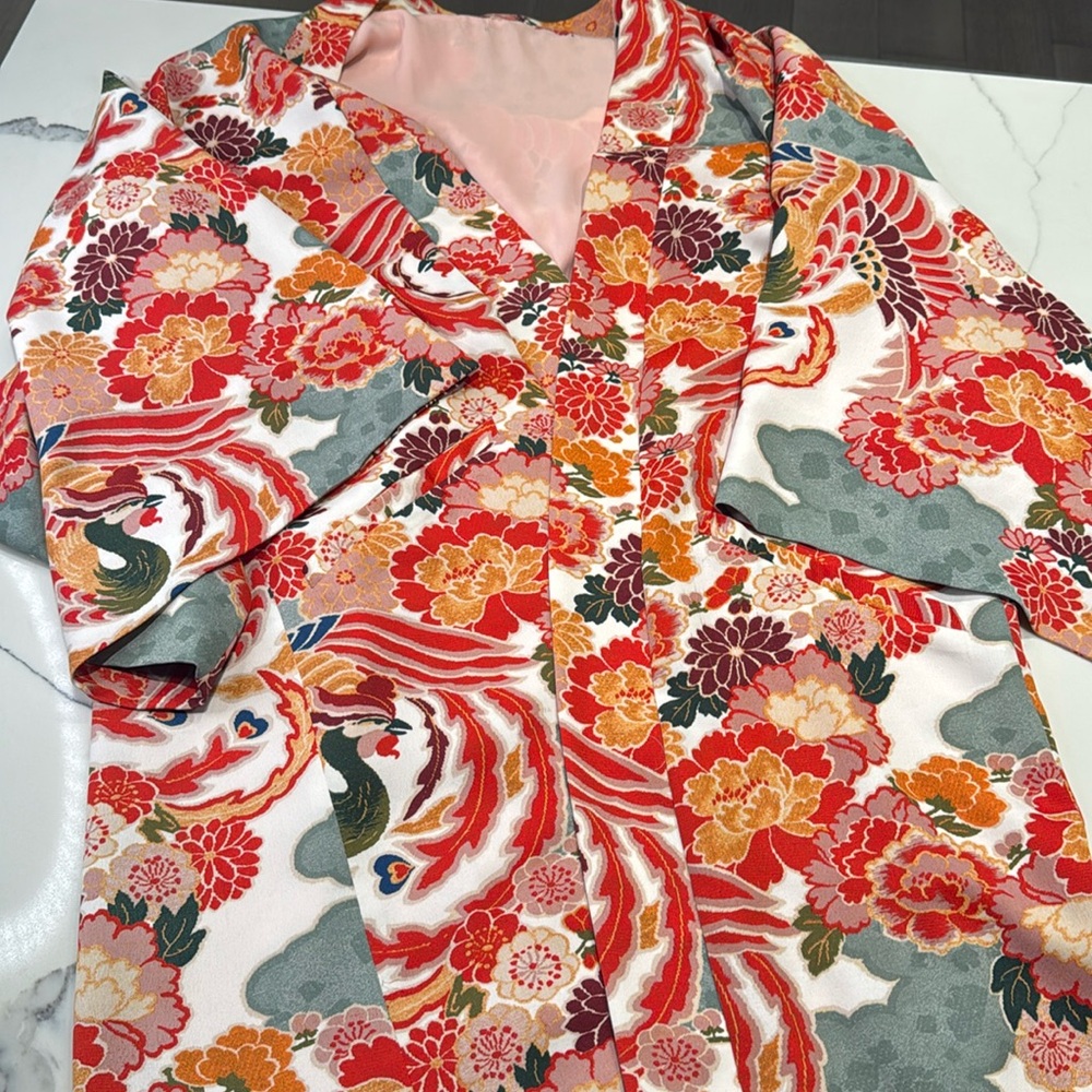 Zara Floral Print Kimono - OS